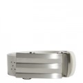 3 Stripe Buckle No-Hole Belt