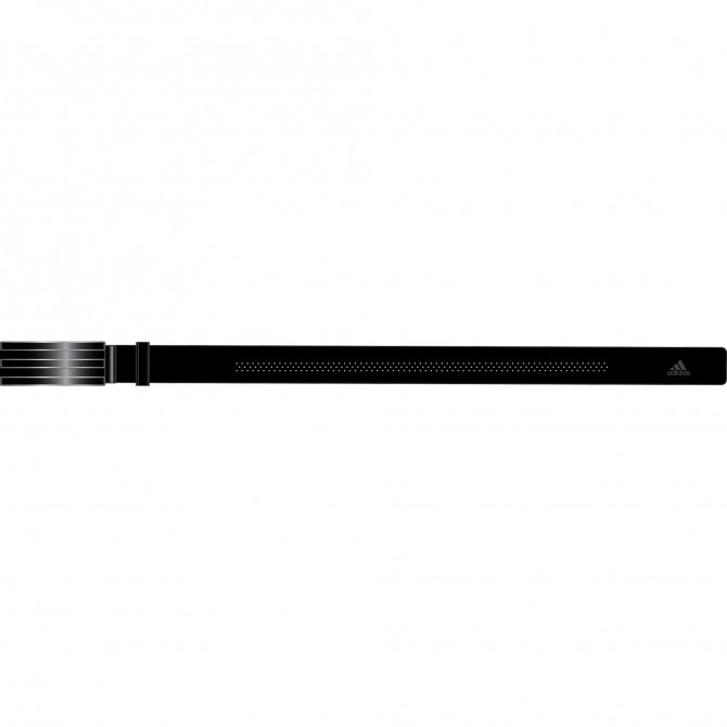 3 Stripe Buckle No-Hole Belt