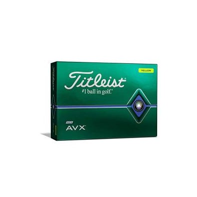 Titleist AVX Golf Balls Yellow One Dozen T9112S