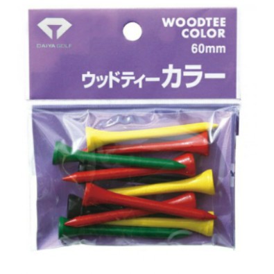 Daiya Woodtee Golf Tee 60mm