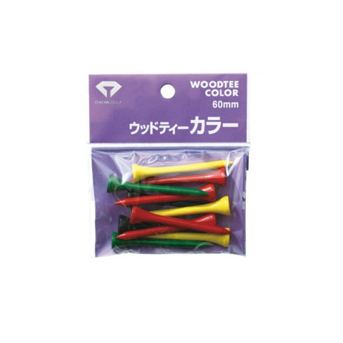 Daiya Woodtee Golf Tee 60mm