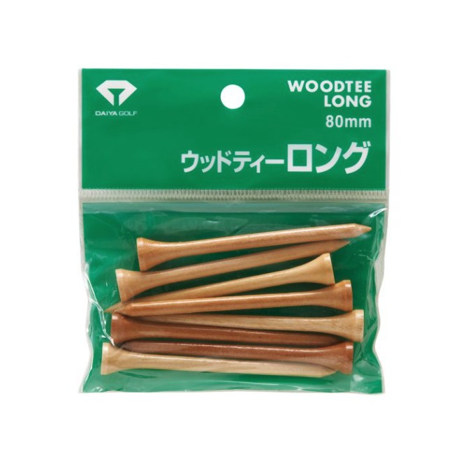 Daiya Woodtee Golf Tees 80mm