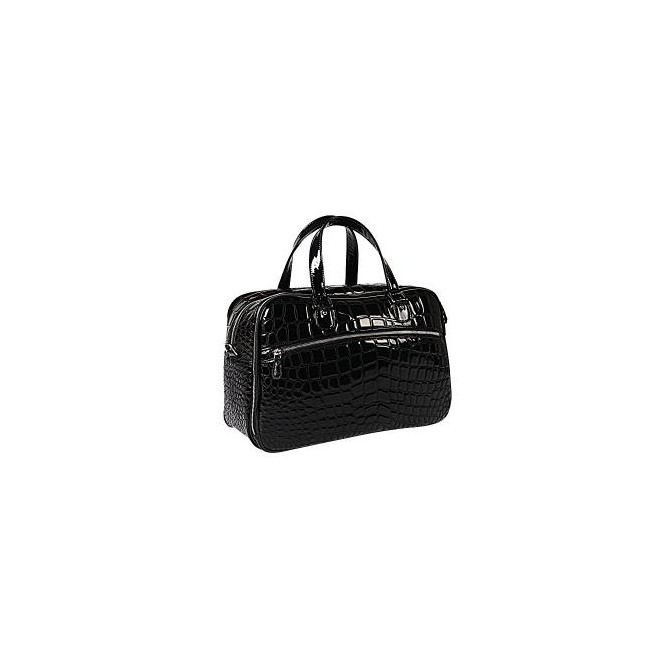 OUUL Alligator Duffel Bag Black 17 Inches