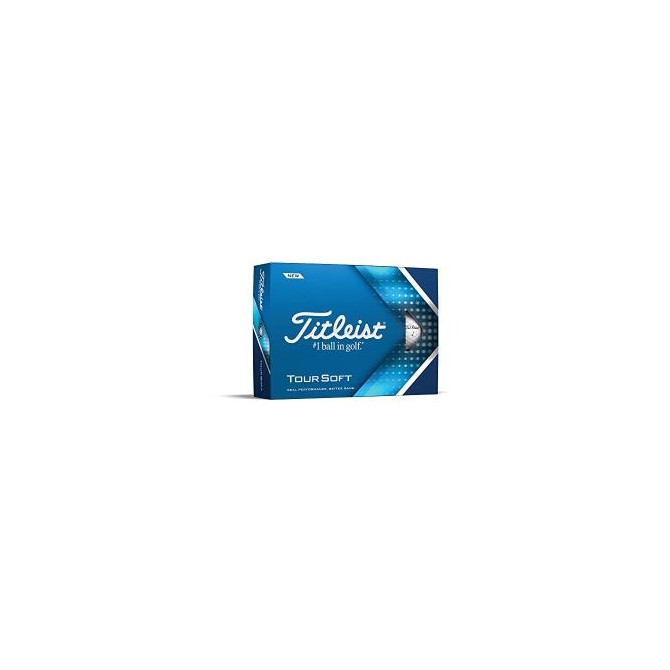 Titleist Tour Soft Golf Ball White 2022