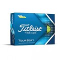 Titleist Tour Soft Golf Ball Yellow 2022