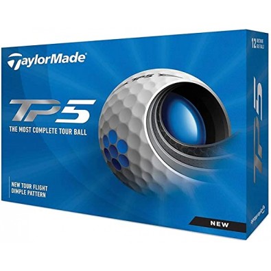TaylorMade T P 5 Golf Ball White 2021
