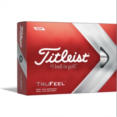 Titleist Tru Fel Golf Ball White 2022