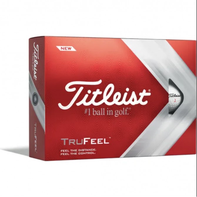 Titleist Tru Fel Golf Ball White 2022