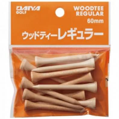 Daiya Woodtee Regular 60mm
