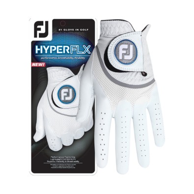FootJoy Golf Gloves Hyper FLX 18 White