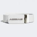Adidas Mens Golf Metallic Logo Stepless Adjustment Belt