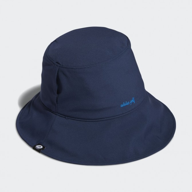 Adidas Women Golf Ponytail Sun Bucket Hat Crew Navy