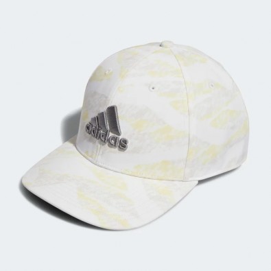 Adidas Men Golf Tour Print Hat White