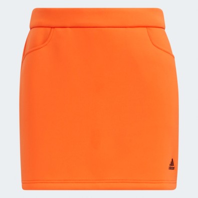 Adidas Women Golf 3 Bar Skirt Orange