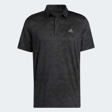 Adidas Men Golf Jacquard Polo Shirt