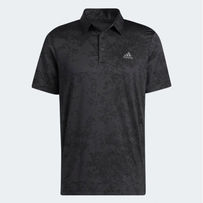 Adidas Men Golf Jacquard Polo Shirt