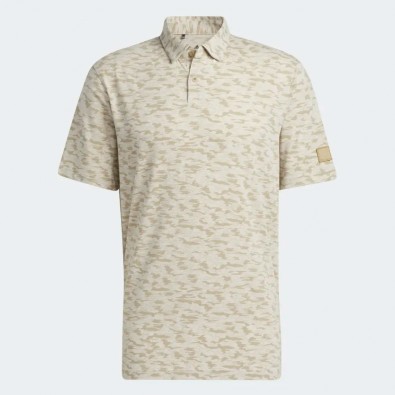 Adidas Mens Golf Go to Camo Print Polo Shirt