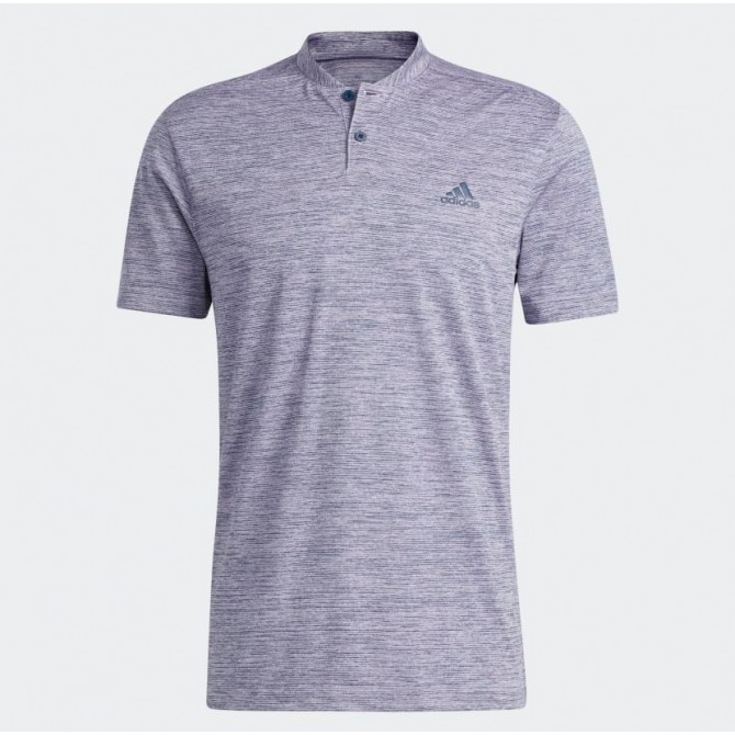 Men Golf Textured Stripe Polo Shirt