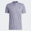 Men Golf Textured Stripe Polo Shirt