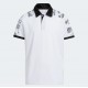 Adidas Boys Printed Colorblock Golf Polo Shirt