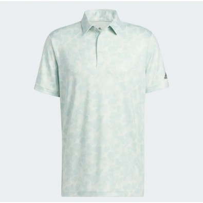 Adidas Men Golf Prisma Print Polo Shirt
