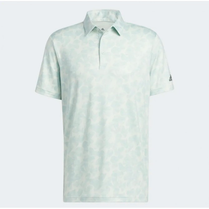 Adidas Men Golf Prisma Print Polo Shirt