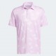 Adidas Men Golf Splatter Print Polo Shirt