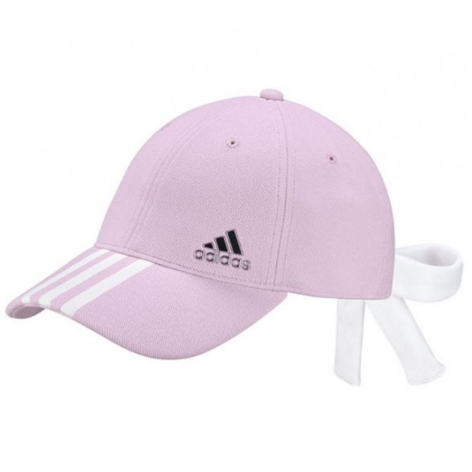 Adidas Golf Hat Silver Logo Ribbon Cap