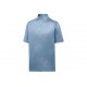 FootJoy Golf Shirt Jungle Leaf Print Lisle Self Collar