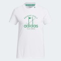 Adidas Women Golf Aeroready Play Green Mock-Neck Shirt