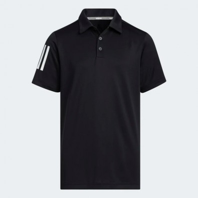 Adidas Boys Golf 3-Stripes Polo Shirt