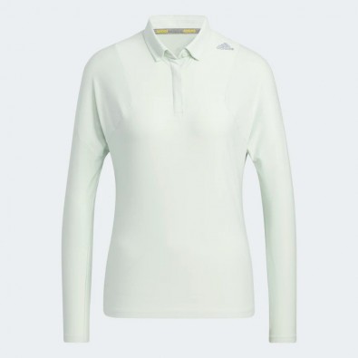 Adidas Women Golf Long Sleeve Stretch Polo Shirt