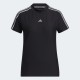 Adidas Women Golf 3-Stripes Mock-Neck Shirt