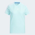 Adidas Women Golf 3-Stripes Mock-Neck Shirt