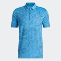 Adidas Men Golf Motion-Print Polo Shirt