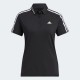 Adidas Women Golf Aeroready 3-Stripes Polo Shirt