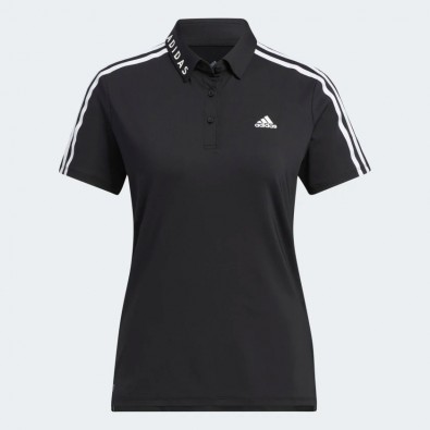 Adidas Women Golf Aeroready 3-Stripes Polo Shirt