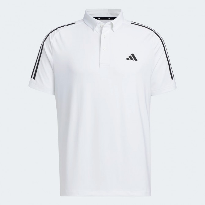 Buy Adidas Men Golf Aeroready 3-Stripes Polo Shirt Size M | Golf & Leisure
