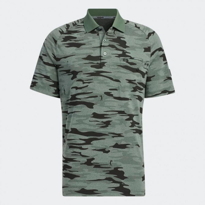 Adidas Men Golf Go-To Camouflage Polo Shirt