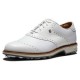 Footjoy Mens Premiere Serieswilcox Golf Shoe Whitewhite 7.5 Xwide
